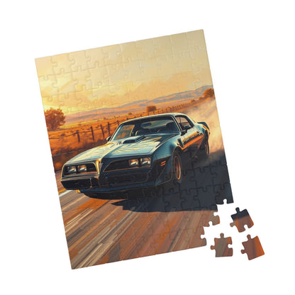 Vintage Car Jigsaw Puzzle - 1977 Firebird, Classic Auto Art Puzzle The Puzzle Chest