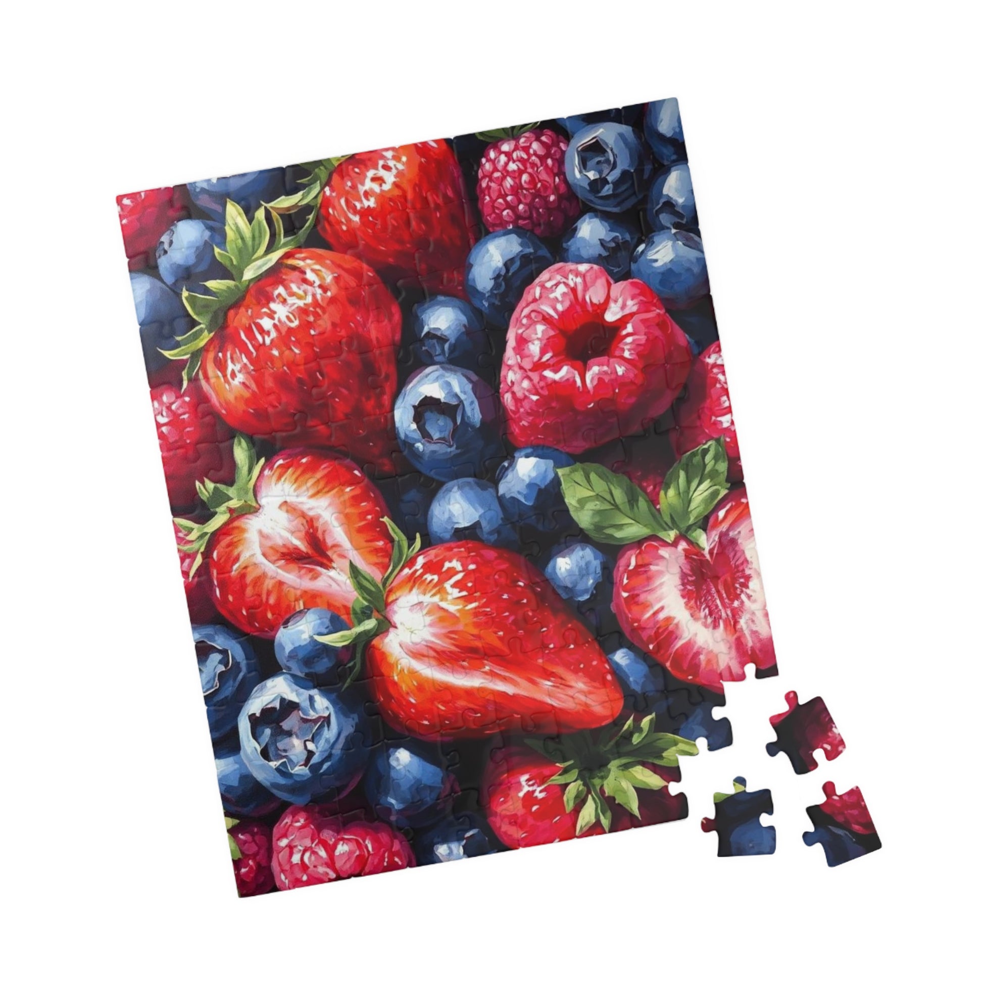 Fruity Jigsaw Puzzle Art - 110, 252, 520, 1014-piece, Foodie Gift for Friends, Family Game Night, Fruit Lover's Challenge Puzzle The Puzzle Chest
