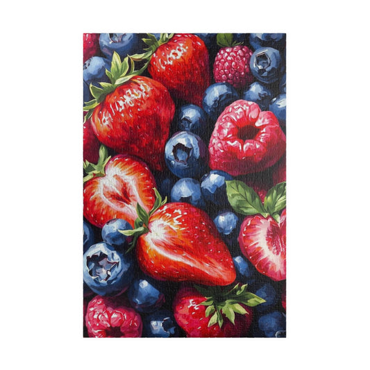 Fruity Jigsaw Puzzle Art - 110, 252, 520, 1014-piece, Foodie Gift for Friends, Family Game Night, Fruit Lover's Challenge 1014 pcs (Vertical) Puzzle The Puzzle Chest