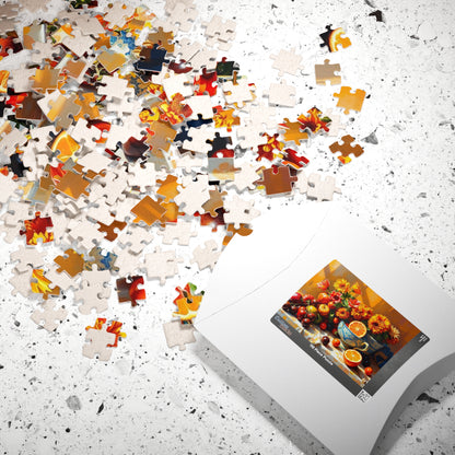 Floral Still Life Puzzle, Vintage Style Art Adult Jigsaw Game, Family Activity Home Entertainment, Gift for Garden Lover, Puzzle Enthusiast Puzzle The Puzzle Chest