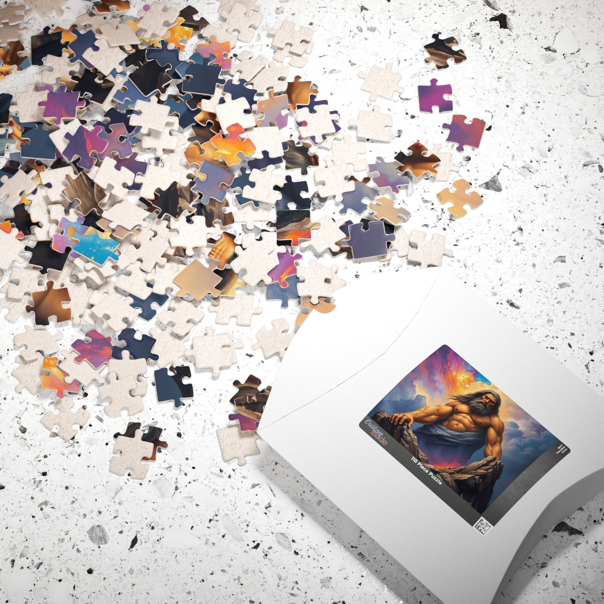 Mythical God Puzzle | 110, 252, 520, 1014-piece | Unique Gift for Puzzle Lovers | Art for Home Entertainment, Family Fun, Quiet Leisure Puzzle The Puzzle Chest
