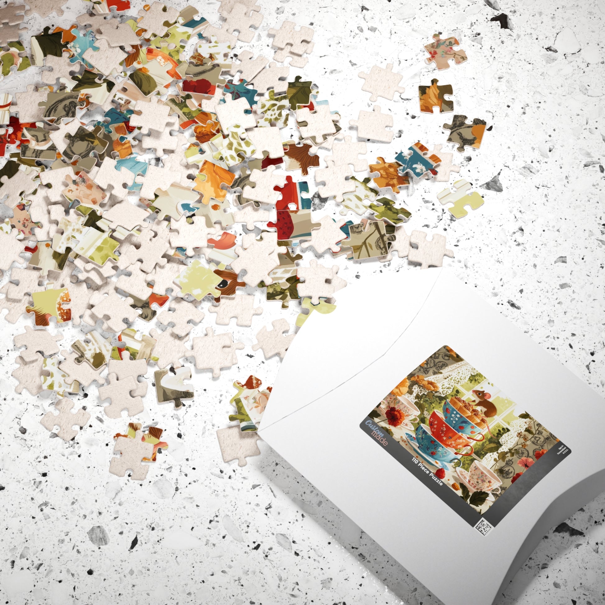 Tea Party Mouse Puzzle | Cute Animal Jigsaw Game Puzzle The Puzzle Chest