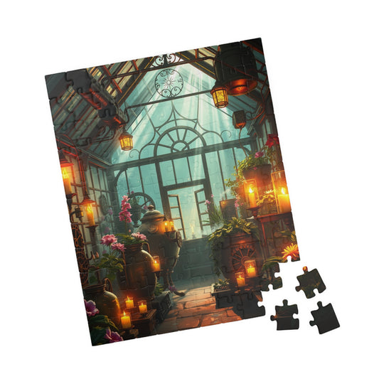 Steampunk Greenhouse Jigsaw Puzzle for Adults 110 pcs (Vertical) Puzzle The Puzzle Chest