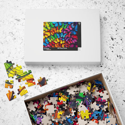 Wings of Pride Jigsaw Puzzle, Rainbow Butterfly Puzzle, LGBTQ Puzzle, Pride Month Gift for Friend, Mindfulness Activities, 100 - 1000 Pieces Puzzle The Puzzle Chest