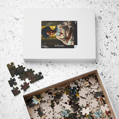 Elegant Vintage Puzzle - Black American Woman, Relaxing Gift for Her, Family Game Night, Art Collectors, Birthday Gift, Mindfulness Activity Puzzle The Puzzle Chest