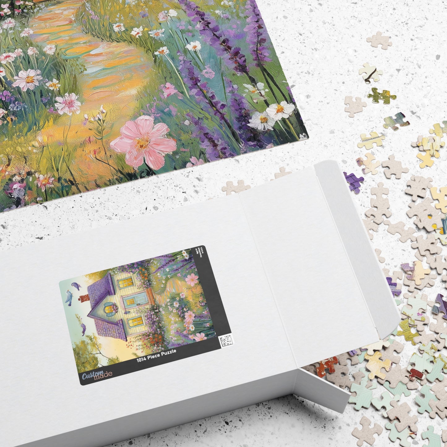 Whimsical Floral Cottage Jigsaw Puzzle Puzzle The Puzzle Chest