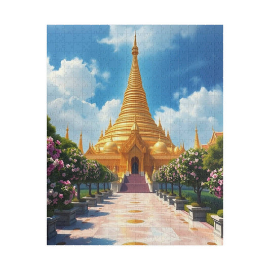 Golden Temple Puzzle – Jigsaw of Harmandir Sahib in Amritsar India, Sikh Landmark Puzzle The Puzzle Chest