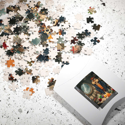 Squirrel Scientist Jigsaw Puzzle - Animal Science-Themed Puzzle, Perfect Gift for Kids, Family Game Night Puzzle The Puzzle Chest