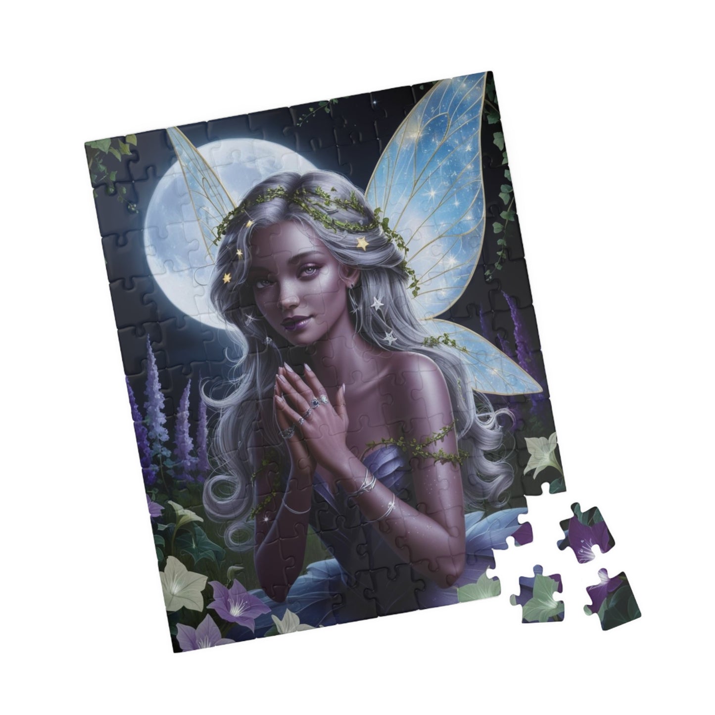 Moonlit Fairy Puzzle | 110-1014 Piece Adult Jigsaw Game | Creative Gift Idea for Puzzle Lover | Mindful Activity for Family Fun Brain Teaser Puzzle The Puzzle Chest