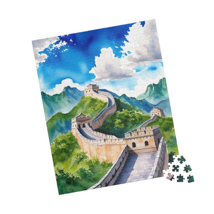 Great Wall of China Jigsaw Puzzle, Nature Landscape Tabletop Game, Puzzle Enthusiasts History Travel Lover, Family Activity, Hobby Puzzle The Puzzle Chest