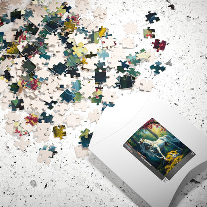 Magical Unicorn Puzzle - 110, 252, 520, 1014-piece, Jigsaw Game for Adults, Fantasy Lover Gift, Mindfulness Activity, Home Entertainment Puzzle The Puzzle Chest