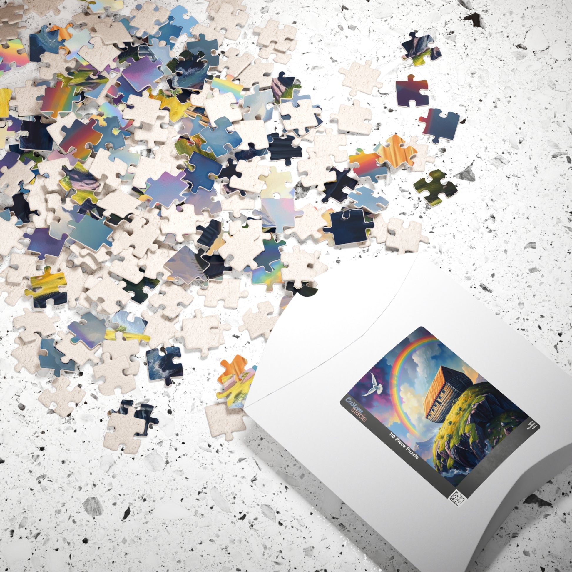 Noah's Ark Jigsaw Puzzle, Perfect for Family Game Night, Religious Holiday Birthday Gift for Friends, Fun Home Entertainment, Relaxing Hobby Puzzle The Puzzle Chest