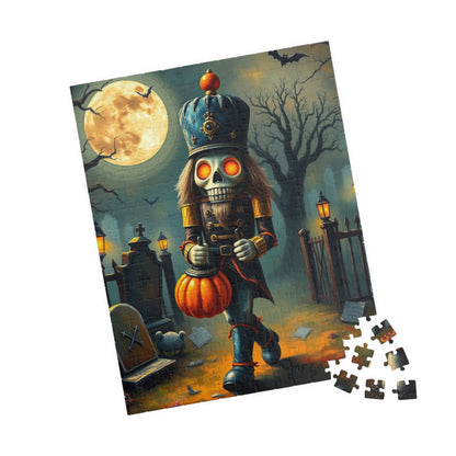 Nutcracker Midnight March - Spooky Halloween Puzzle, 110, 252, 520, 1014-piece Jigsaw Fun Family Activity, Holiday Birthday Gift for Friend