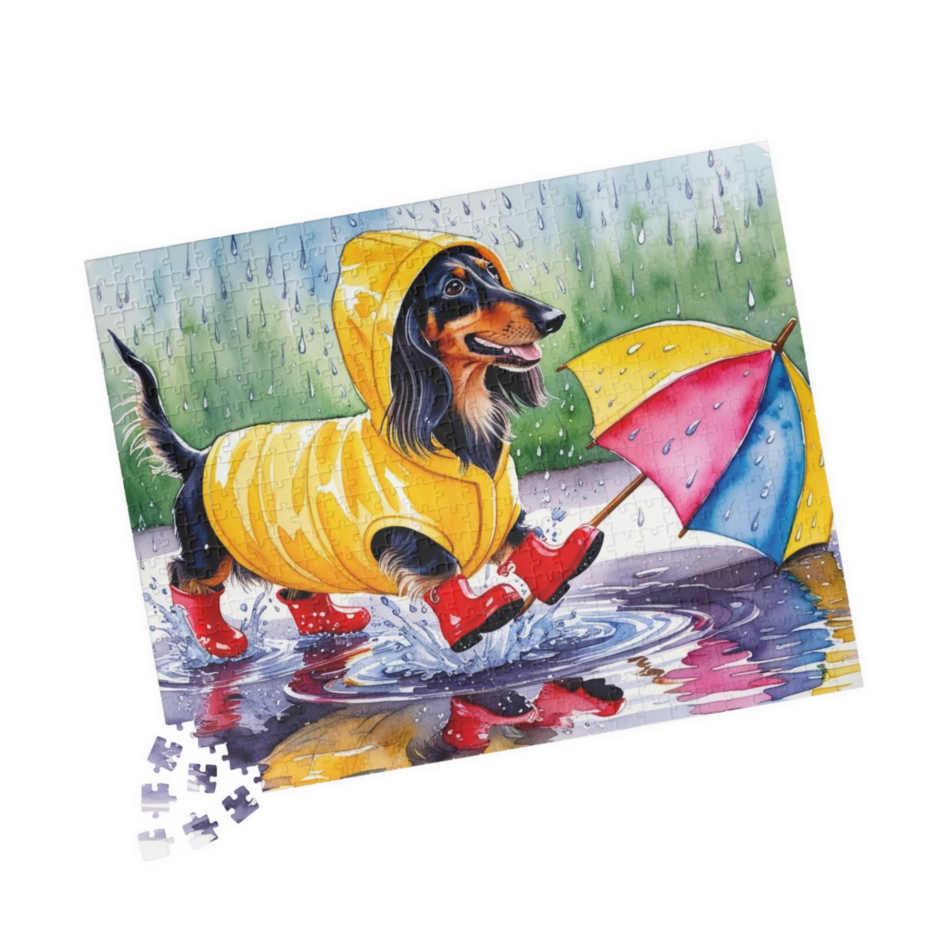 Dachshund Jigsaw Puzzle for Adults, 110/252/520/1014-Piece, Perfect for Dog Lovers, Family Fun, Gifts, Rainy Day Play, Pet-Themed Decor Puzzle The Puzzle Chest
