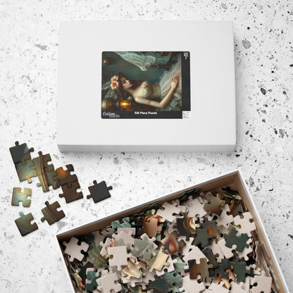 Elegant Steampunk Art Puzzle, Vintage Beauty Puzzle, Unique Gift for Art Lovers, Ideal for Family Game Night, Stress Relief Activity Puzzle The Puzzle Chest