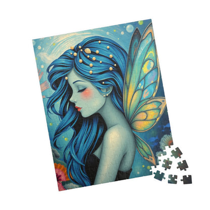 Fairy Dreams Jigsaw Puzzle, Colorful Fantasy Artwork Game for Adult, Relaxing Gift, Family Game Night Unique Puzzle Lover Home Entertainment