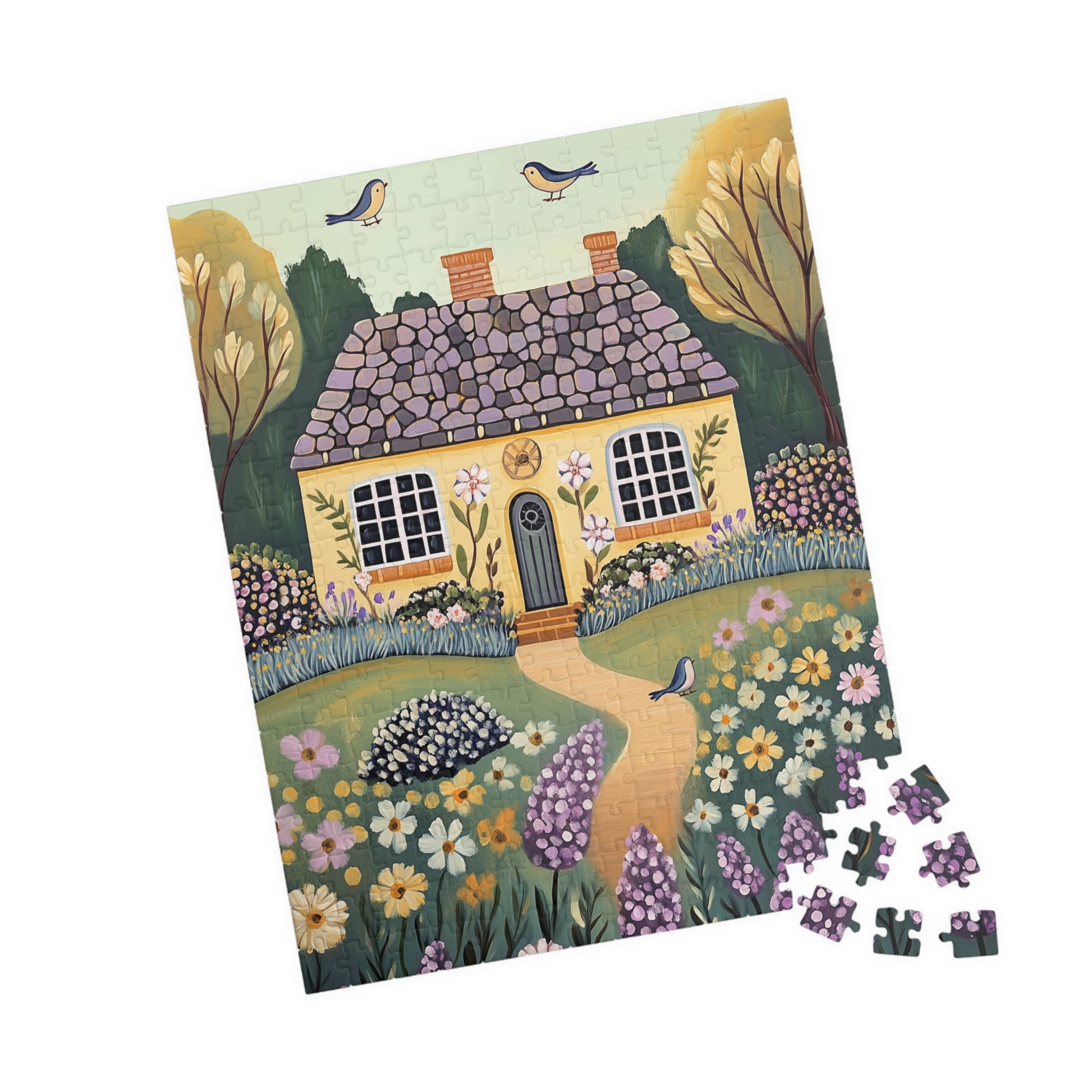 Cottage Garden Jigsaw Puzzle 252 pcs (Vertical) Puzzle The Puzzle Chest