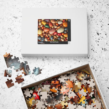 Chaotic Bean Puzzle - Jigsaw Collage, Fun Family Activity, Gift for Art Lovers, Classroom Game, Holiday Entertainment, Creative Hobby Puzzle The Puzzle Chest