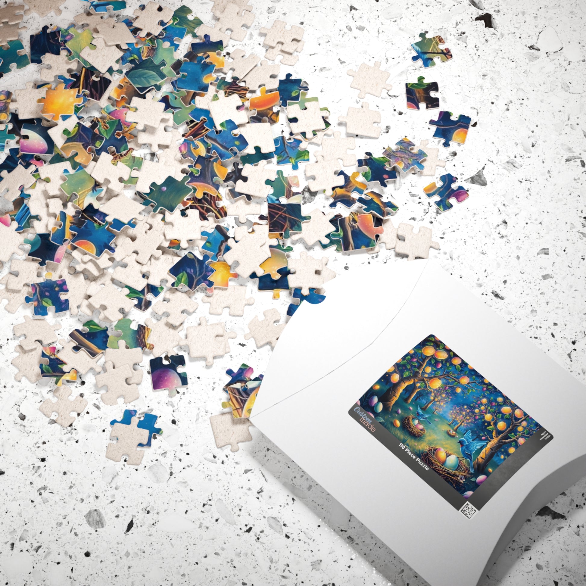 Springtime Nesting Birds Puzzle, Easter Theme Jigsaw Game for Adult Puzzle Lovers, Family Activity, Birthday Holiday Gift for Friends Puzzle The Puzzle Chest