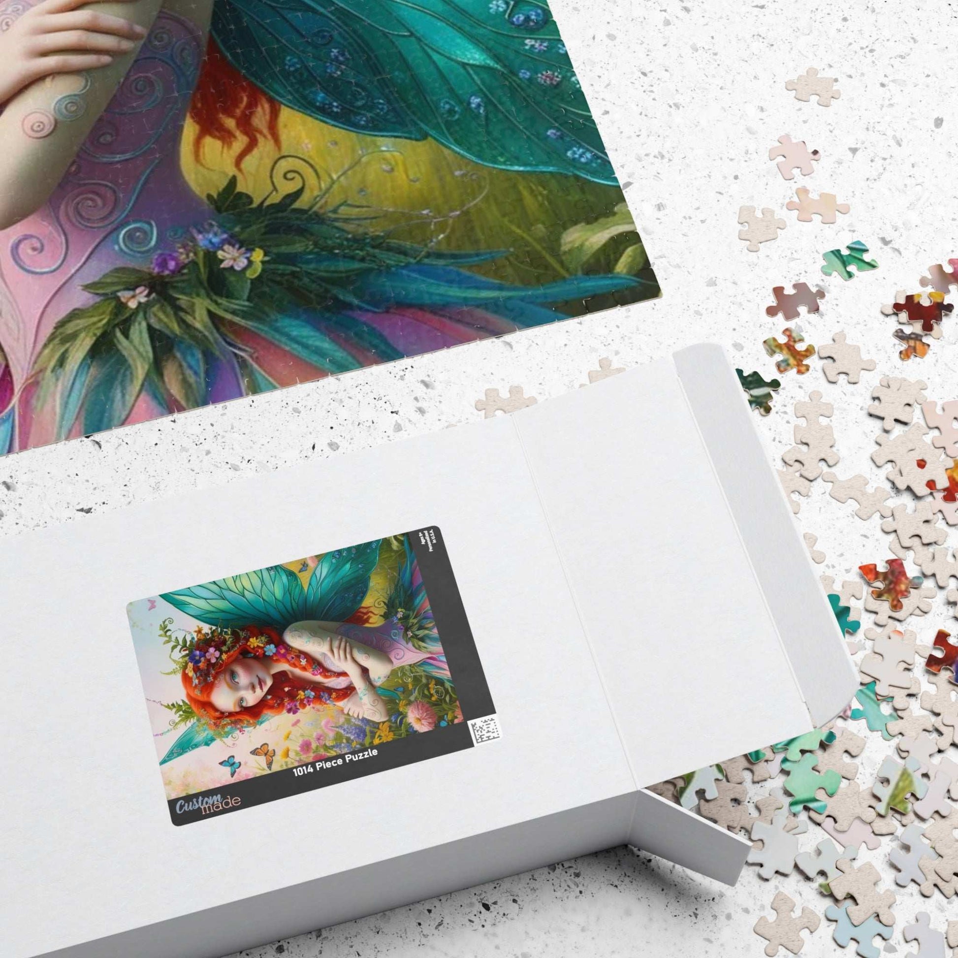 Sun-Kissed Butterfly Fairy Puzzle, Enchanting Mythical Jigsaw for Fantasy Lover, Gift for Adults, Artwork Puzzle, Relaxing Activity Puzzle The Puzzle Chest
