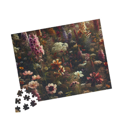 Wildflower Patch Puzzle, 110-1014 Piece Botanical Art Challenging Jigsaw, Tabletop Game for Quiet Family Time Activity, Puzzle Lover Gift Puzzle The Puzzle Chest