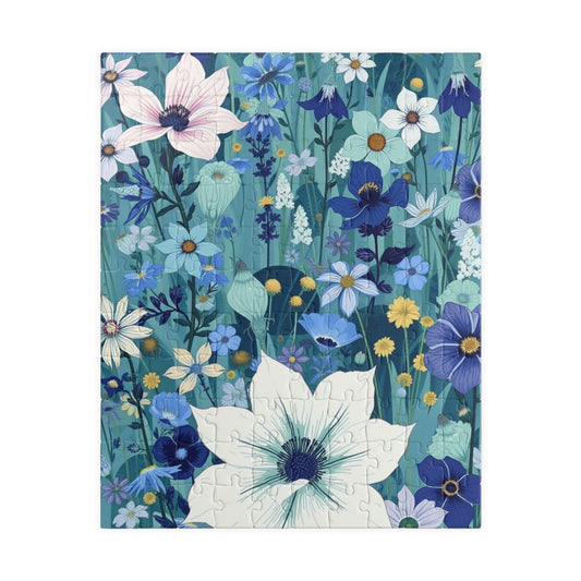 Floral Puzzle - Nature-Inspired Jigsaw Game, Gift for Nature Lovers, Eco-Friendly Solo Fun or Family Entertainment 110 pcs (Vertical) Puzzle The Puzzle Chest
