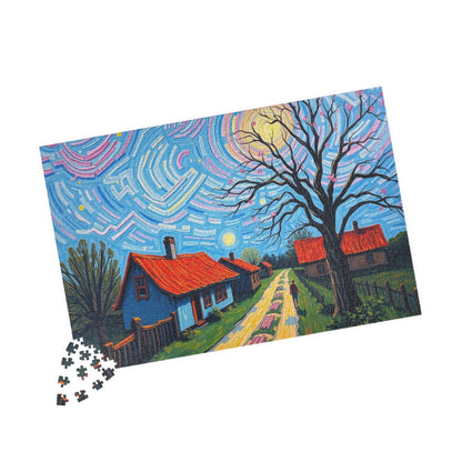 Vibrant Landscape Puzzle, Challenging Jigsaw Game, Stress Relief Activity, Family Game Night, Frameable Puzzle Artwork, Gift for Art Lovers Puzzle The Puzzle Chest