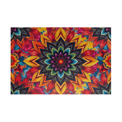 Vibrant Mandala Puzzle - Colorful Abstract Jigsaw Game 1014 pcs (Horizontal) Puzzle The Puzzle Chest