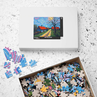 Vibrant Landscape Puzzle, Challenging Jigsaw Game, Stress Relief Activity, Family Game Night, Frameable Puzzle Artwork, Gift for Art Lovers Puzzle The Puzzle Chest