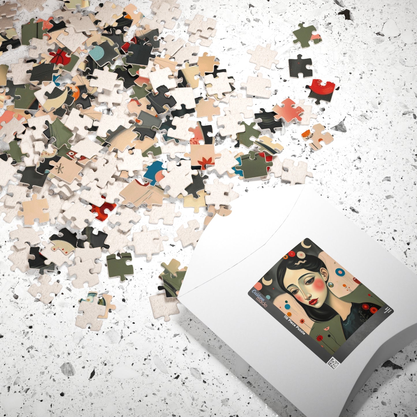 Artistic Enigmas Puzzle (110-1014 Piece) - Abstract Fantasy Jigsaw Game, Mind Exercise, Gift for Art Lover, Family Fun, Cozy Night In Hobby Puzzle The Puzzle Chest