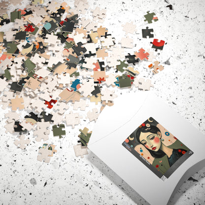 Artistic Enigmas Puzzle (110-1014 Piece) - Abstract Fantasy Jigsaw Game, Mind Exercise, Gift for Art Lover, Family Fun, Cozy Night In Hobby Puzzle The Puzzle Chest