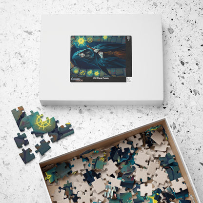 Witchfire Stone Circle - Mystical Witch Puzzle, Enchanting Jigsaw for Family Game Night Halloween Gift for Puzzle Lover Home Entertainment