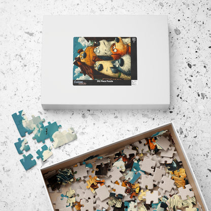 Dog Lovers Puzzle - Animal Themed Jigsaw, Dog Art Game for Fun Family Activity, Gifts, Puzzle for Kids and Adults Puzzle The Puzzle Chest