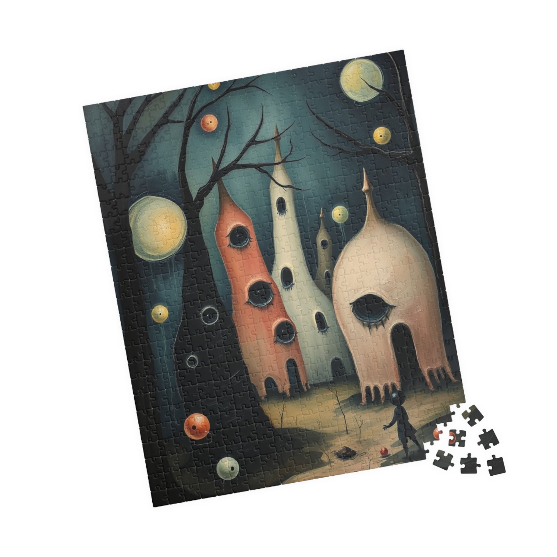 Whimsical Art Puzzle - Enchanting Dreamscape, 110-1014 pieces, Perfect Gift for Art Lovers, Family Fun Activity, Unique Home Entertainment Puzzle The Puzzle Chest