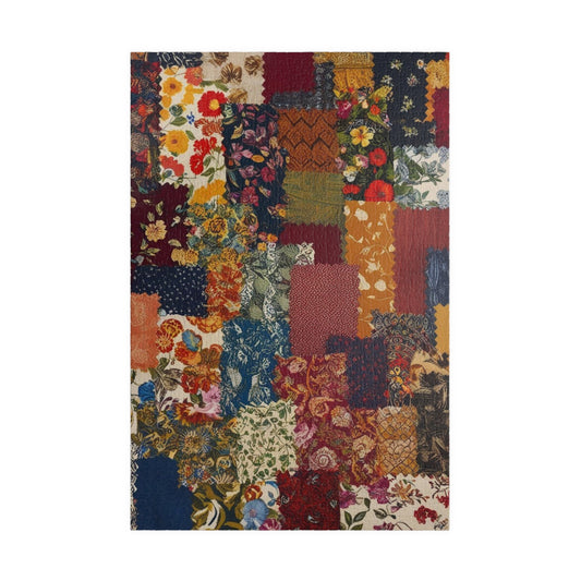 Vintage Floral Collage Puzzle, Perfect for Cozy Nights, Gift for Puzzle Lover, Home Decor, Family Fun, Relaxation Activity, Unique Gift Idea 1014 pcs (Vertical) Puzzle The Puzzle Chest