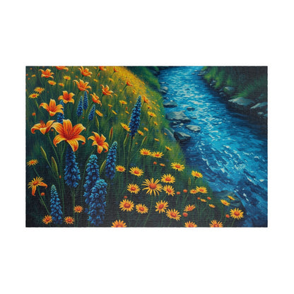 Scenic Nature Puzzle, Landscape Jigsaw Game for Adults, Gift for Friend, Nature Lover Present, Family Fun Indoor Activity, Mindfulness 1014 pcs (Horizontal) Puzzle The Puzzle Chest