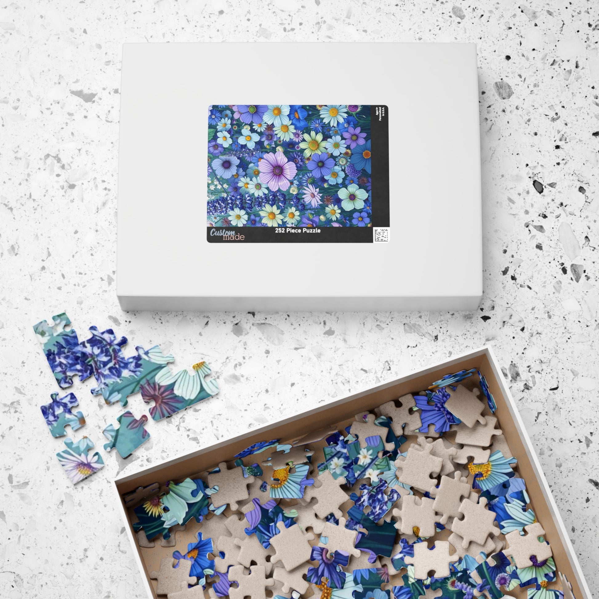 Floral Jigsaw Puzzle, 110 252 520 1014-Piece Puzzle, Nature Gift, Home Décor, Mindfulness Activity, Flower Lovers, Frameable Art Puzzle The Puzzle Chest