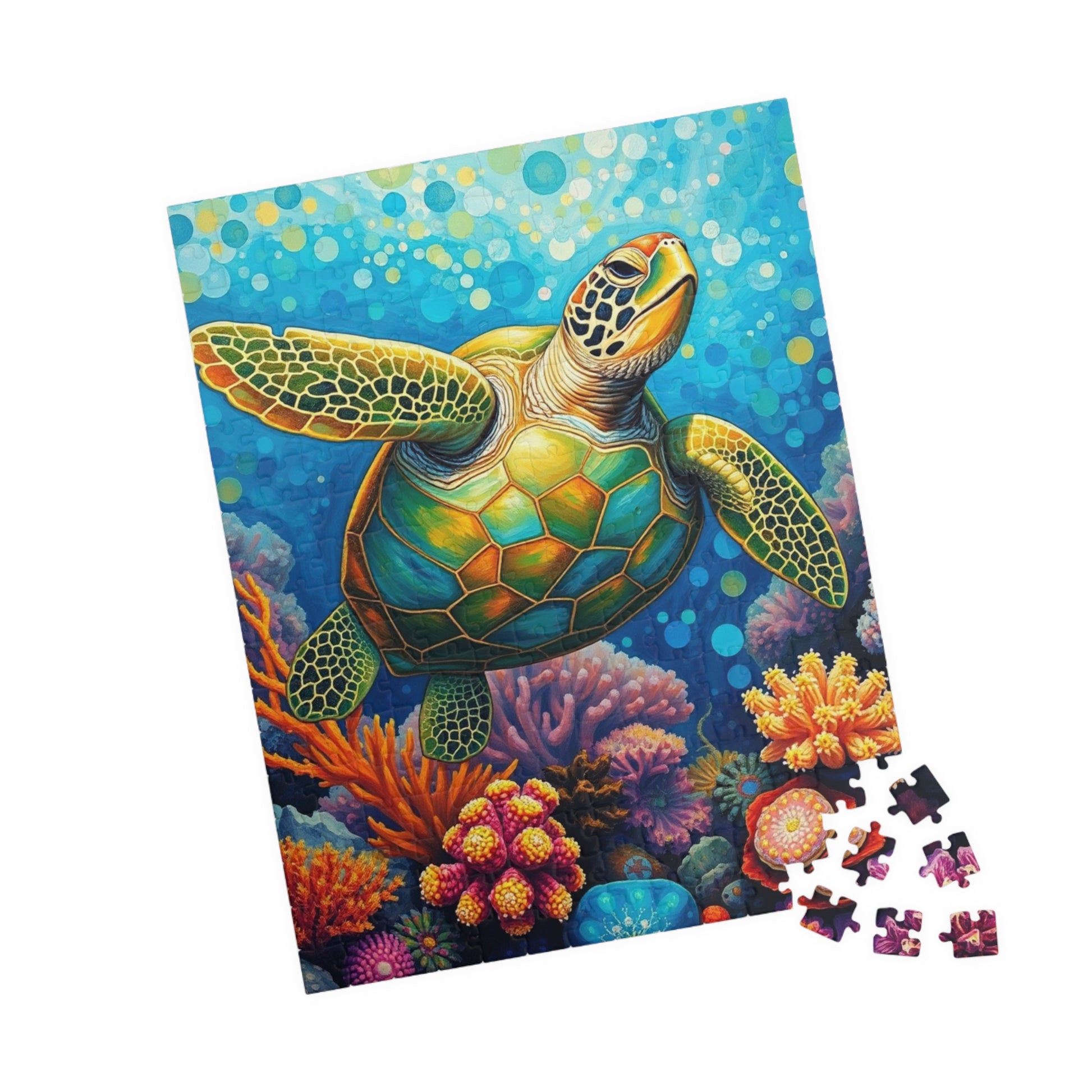 Sea Turtle Mosaic Jigsaw Puzzle for Adults Puzzle The Puzzle Chest