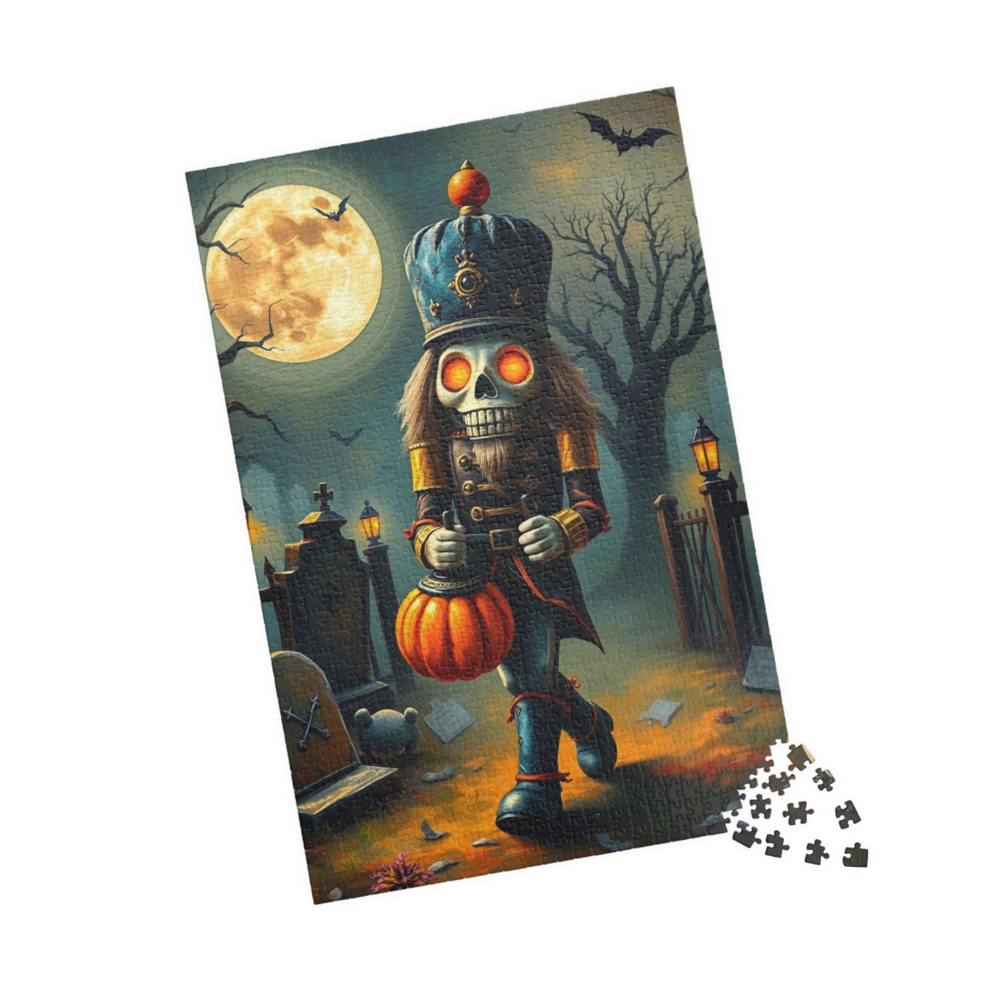 Nutcracker Midnight March - Spooky Halloween Puzzle, 110, 252, 520, 1014-piece Jigsaw Fun Family Activity, Holiday Birthday Gift for Friend Puzzle The Puzzle Chest