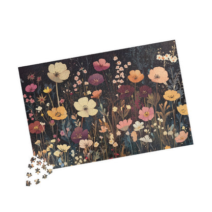 Wildflower Meadow Jigsaw Puzzle — Floral Art Puzzle