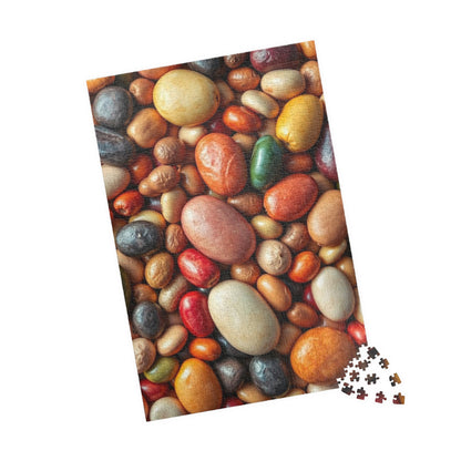 Chaotic Bean Puzzle - Jigsaw Collage, Fun Family Activity, Gift for Art Lovers, Classroom Game, Holiday Entertainment, Creative Hobby Puzzle The Puzzle Chest