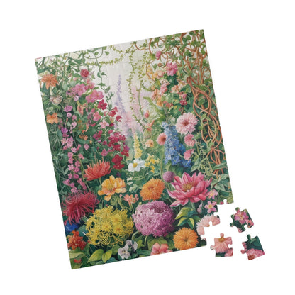 Wildflowers and Vines Puzzle, Garden Flowers Jigsaw, Floral Nature Themed Tabletop Game, 110-1014 Piece Botanical Art, Fun Family Activity Puzzle The Puzzle Chest