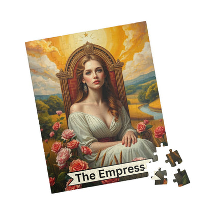The Empress Tarot Jigsaw Puzzle: Art Lover Gift, Family Game Night