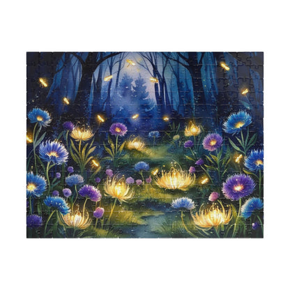 Enchanting Floral Jigsaw Puzzle, Perfect for Nature Lovers, Family Game Night, Gifts, Quiet Home Entertainment, Cozy Evenings 252 pcs (Horizontal) Puzzle The Puzzle Chest