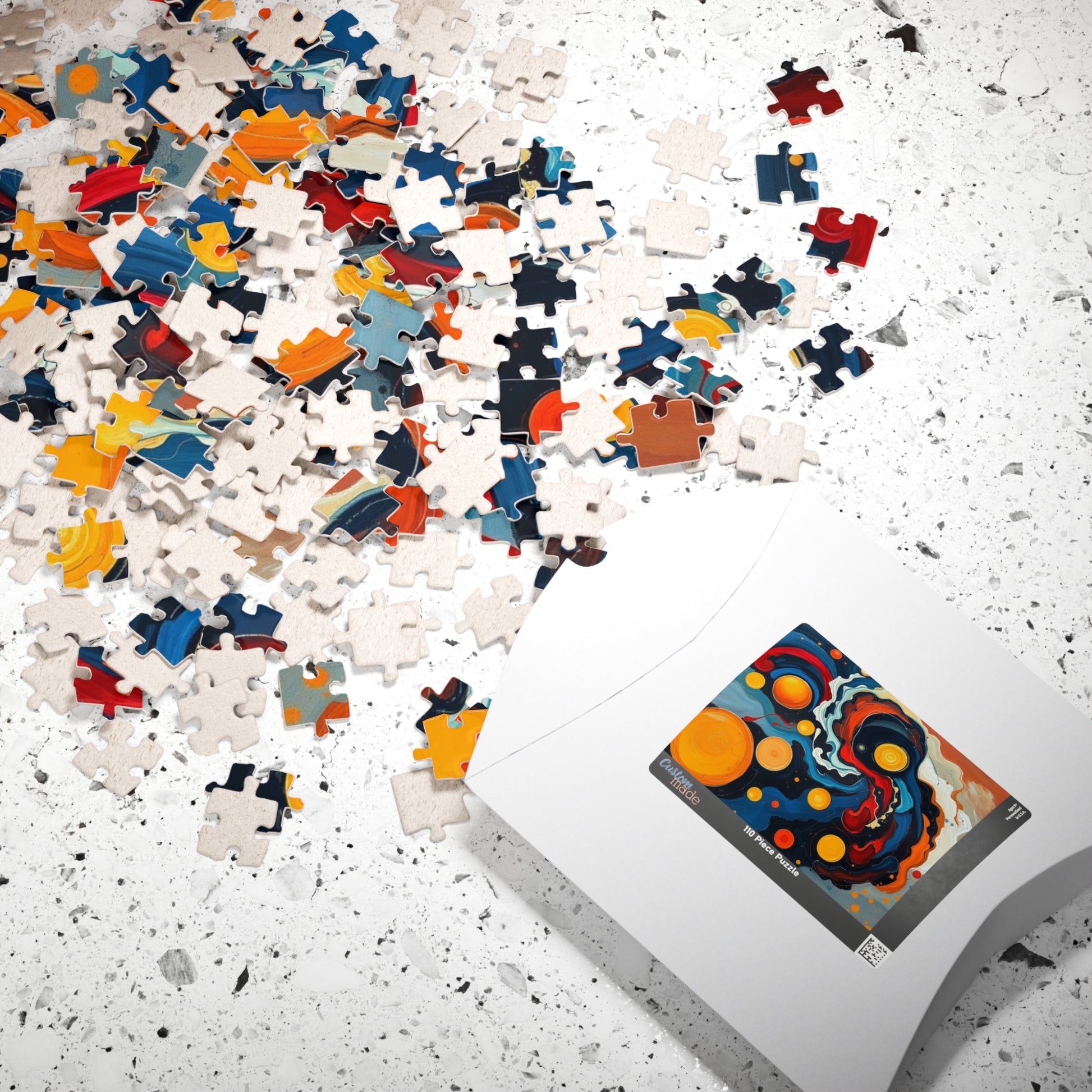 Cosmic Abstract Art Puzzle - Celestial Adult Jigsaw Game Puzzle The Puzzle Chest