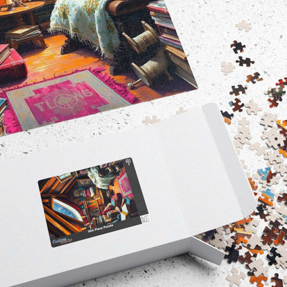 Cozy Winter Attic Jigsaw Puzzle - 110, 252, 520, 1014-piece Dreamy Room, Ideal Gift for Puzzle Lover, Quiet Home Activity, Fun Family Night Puzzle The Puzzle Chest