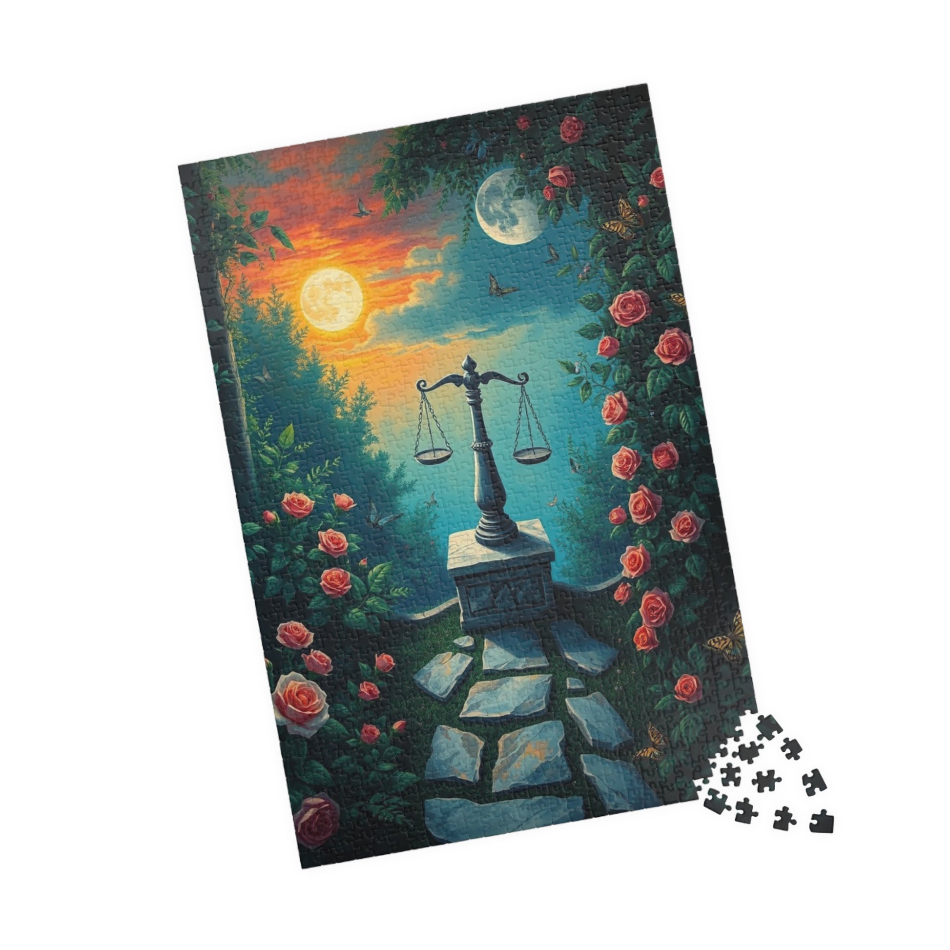 Scenic Balance Puzzle, 110 to 1014 Pieces | Perfect Gift for Puzzle Art Lover, Relaxation, Family Fun Game Night, Best Mindfulness Activity Puzzle The Puzzle Chest