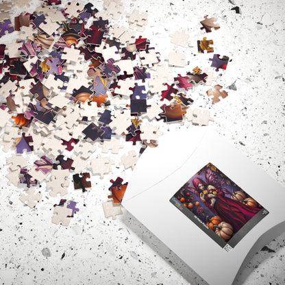 Withering Garden Fairy Jigsaw Puzzle, 110-1014 Piece Autumn Mythical Game for Family Activity, Puzzle Lover Gift, Halloween, Fantasy Art Puzzle The Puzzle Chest