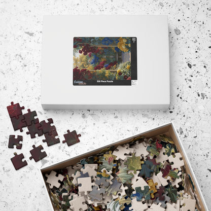 Colorful Floral Garden Puzzle, 110, 252, 520, 1014-piece Flower Adult Jigsaw Game, Creative Gift Idea, Family Activity, Puzzle Lover, Nature Art Puzzle The Puzzle Chest
