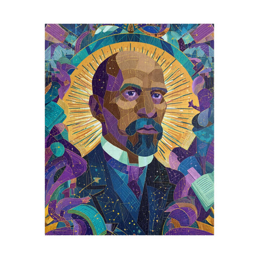 African American Scholar Jigsaw Puzzle - W E B Du Bois Portrait, Black History Month Gift, Afrocentric Educational Game Puzzle The Puzzle Chest